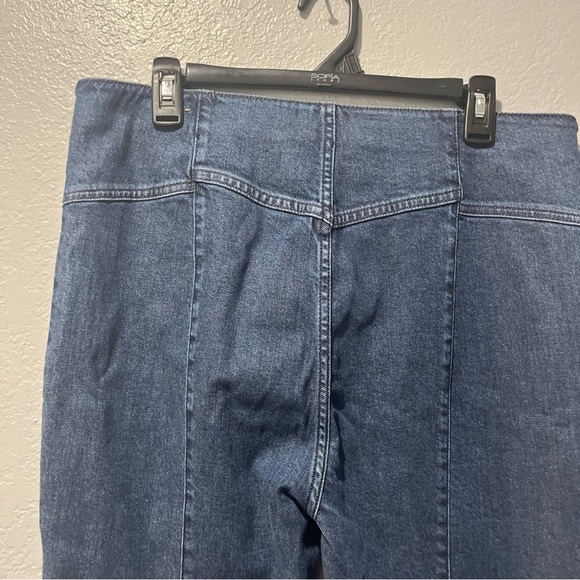 Madewell Blue High Rise Jeans slim Demi -boot - Picture 9 of 10